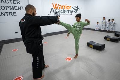 Classes are led by world-class martial arts professionals