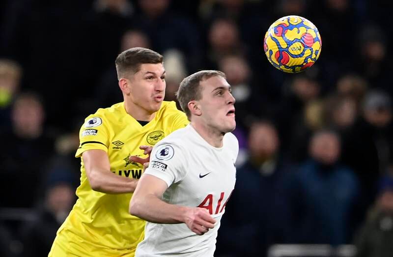 Oliver Skipp 8 - An exquisite ball to Harry Kane should have been an assist but the forward got the finish all wrong. Young midfielder always looked to play forwards, and his performance would have impressed manager Antonio Conte. EPA