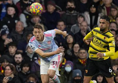 Imran Louza: 7 - In his first start for Watford since September, the midfielder had a great all-round game. He won the majority of his duels, making one great challenge to deny United breaking on the counter attack. AP