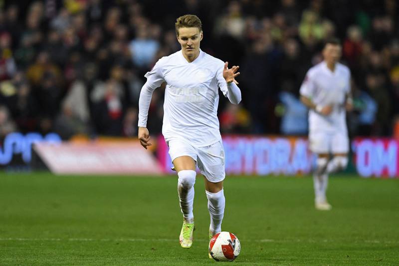 Martin Odegaard – 5. A tough game as he struggled to force anything of promise. AFP