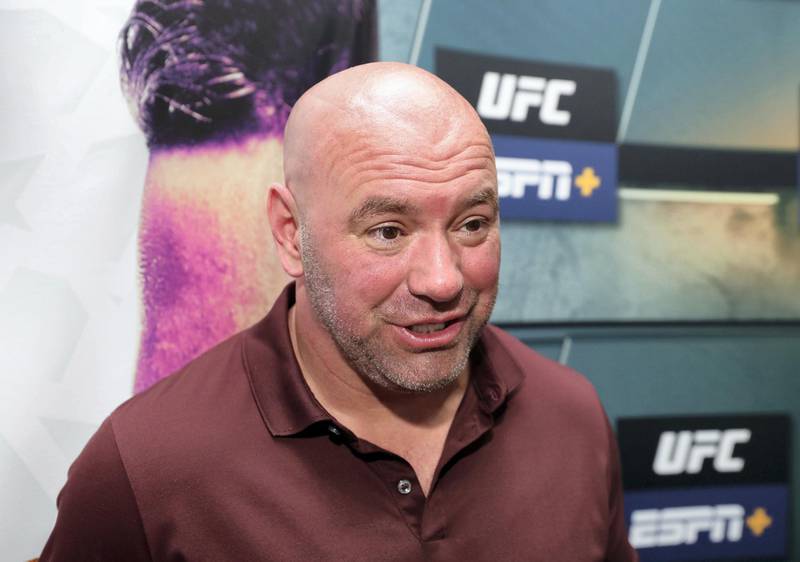 Ufc 251 Dana White Gets Sweet Surprise After Arriving In Abu Dhabi For Fight Island 