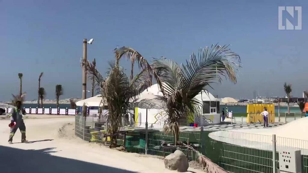 A sneaky peek at Dubai's latest beachfront attraction ... La Mer
