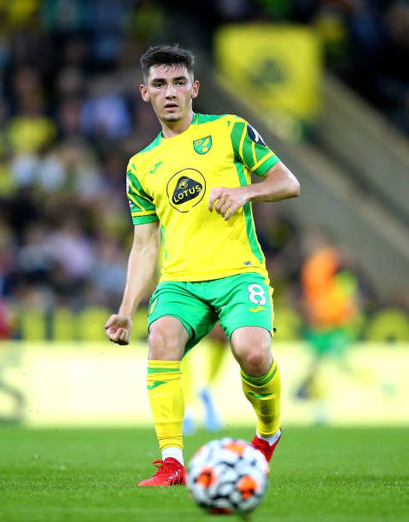 Norwich City – Billy Gilmour. Five Premier League starts for Chelsea and man of the match against England at the Euros, now Gilmour is starting a season’s loan at newly-promoted Norwich.