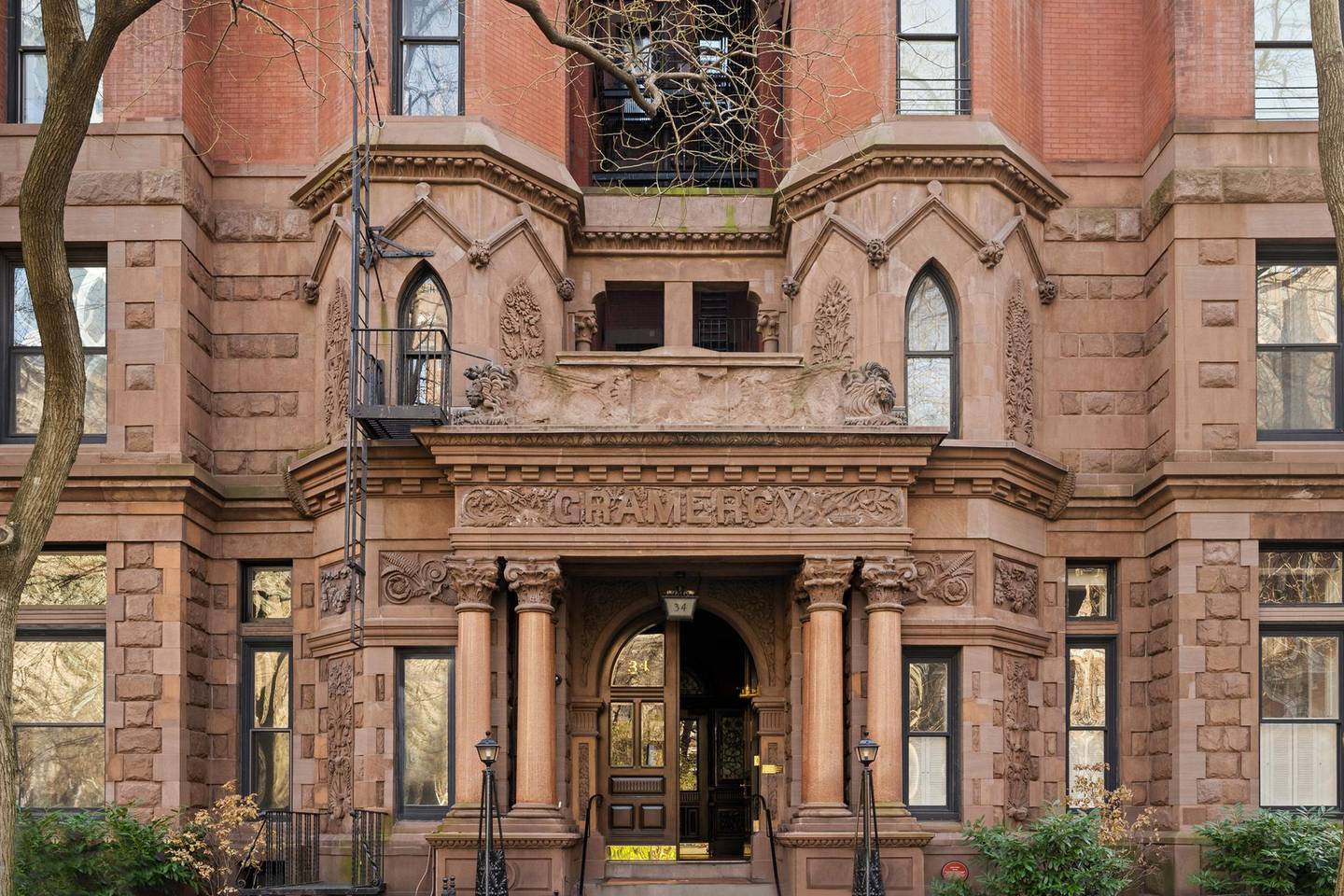 34, Gramercy Park was constructed in 1883. Courtesy Yale Wagner / Sotheby’s International Realty