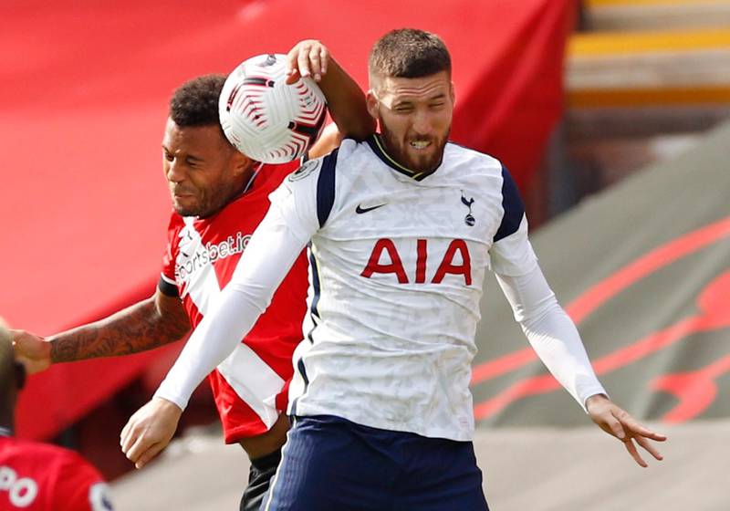 Matt Doherty – 7: Denied an early assist by Son’s offside, and incredibly unlucky to give away a spot-kick for handball in closing stages. Nothing overly notable in between. Reuters
