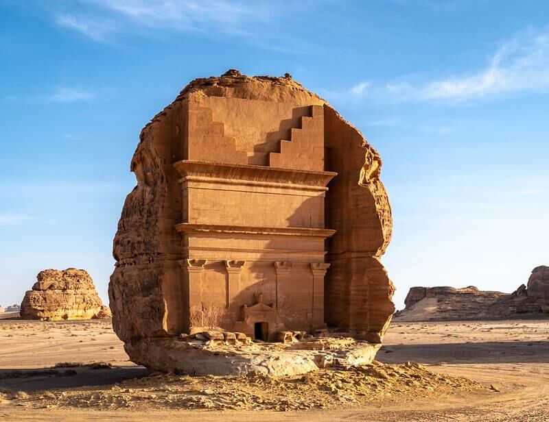 AlUla hosted the summit to mark the 15th anniversary of Hegra’s designation as a Unesco World Heritage site. Photo: AlUla World Archaeology Summit