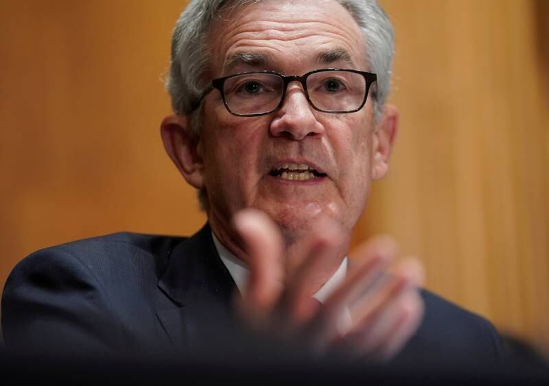 Mr Powell said inflation met its test of 'substantial further progress' towards the Fed's goal of 2 per cent annual inflation over time. Reuters