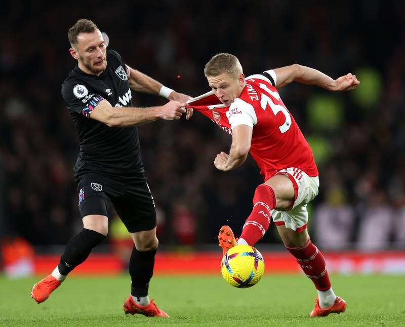 Oleksandr Zinchenko (Tierney 72') – 6. The Ukrainian left-back kept the ball in the opposition half and joined in several attacks, slipping great ball through to Martinelli in the box. Getty