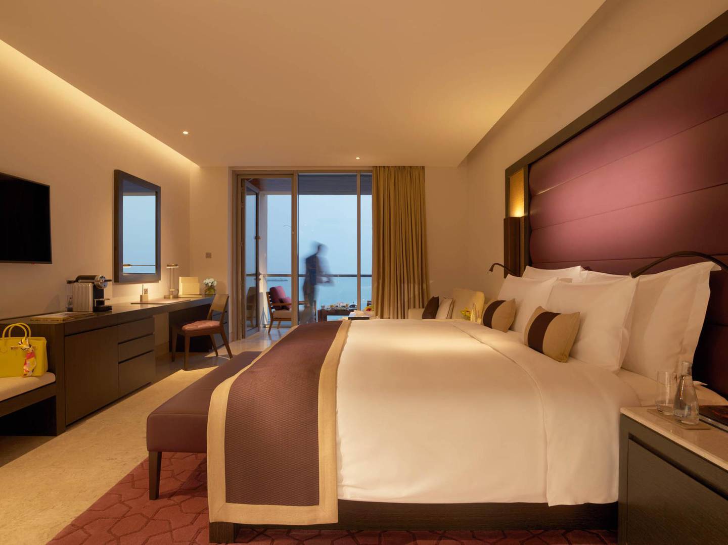 Deluxe Sea View Room at Kempinski Hotel Muscat. Courtesy Kempinski Hotel Muscat