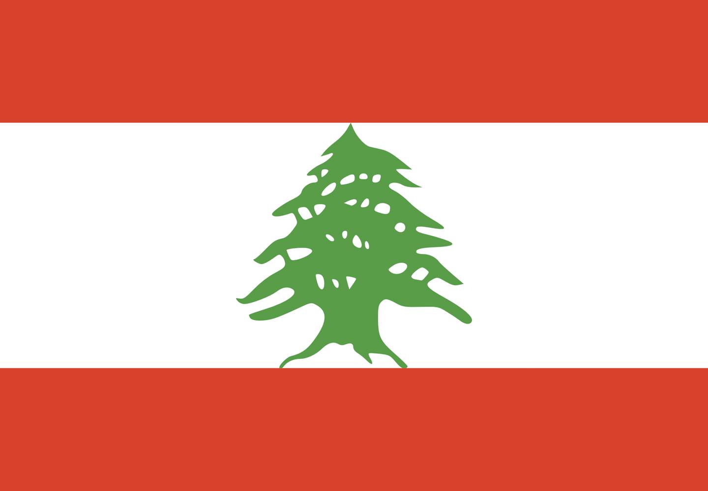 Flag of Lebanon. Getty 