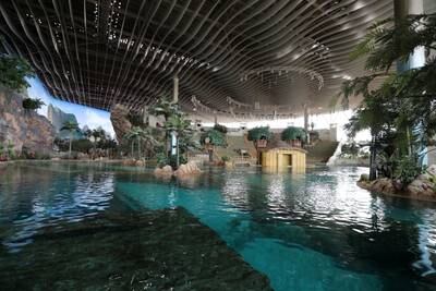 The amphitheatre in the Tropical Ocean realm can seat up to 2,000 people 