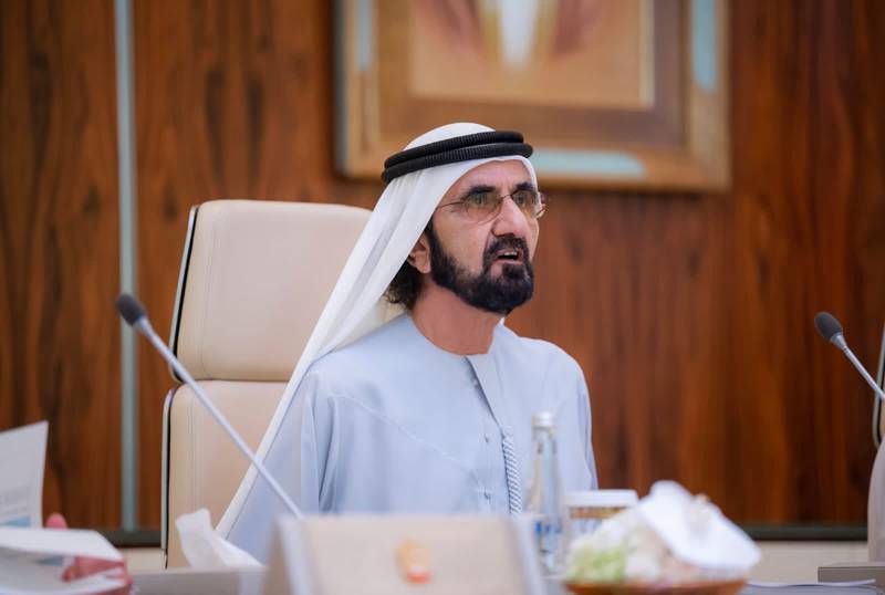 صاحب السمو الشيخ محمد بن راشد يهنئ رئيس دولة الإمارات العربية المتحدة على إنجازاته العالمية