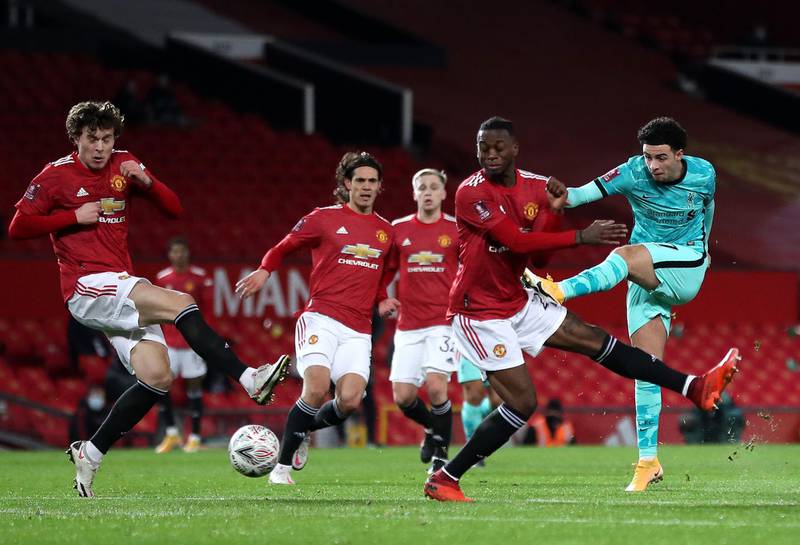 Aaron Wan-Bissaka, 7 - Challenged as Liverpool overloaded on the left and Greenwood didn’t always come back. He’s the main doubt about United’s defence this season, but did well to beat Robertson in an 80th minute attack. Finished strongly like his team. Getty