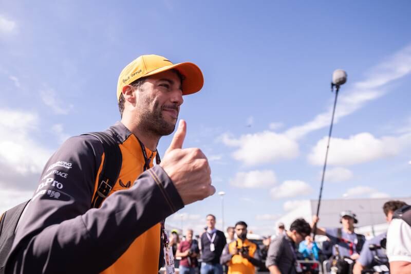 Australian driver Daniel Ricciardo of McLaren. EPA