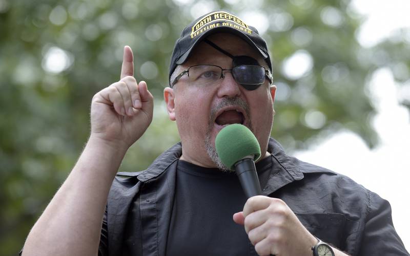 Stewart Rhodes, founder of the Oath Keepers. AP