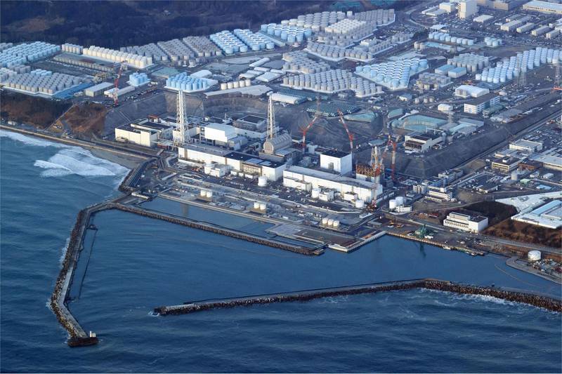 The Fukushima Daiichi nuclear power plant in, north of Tokyo. AP