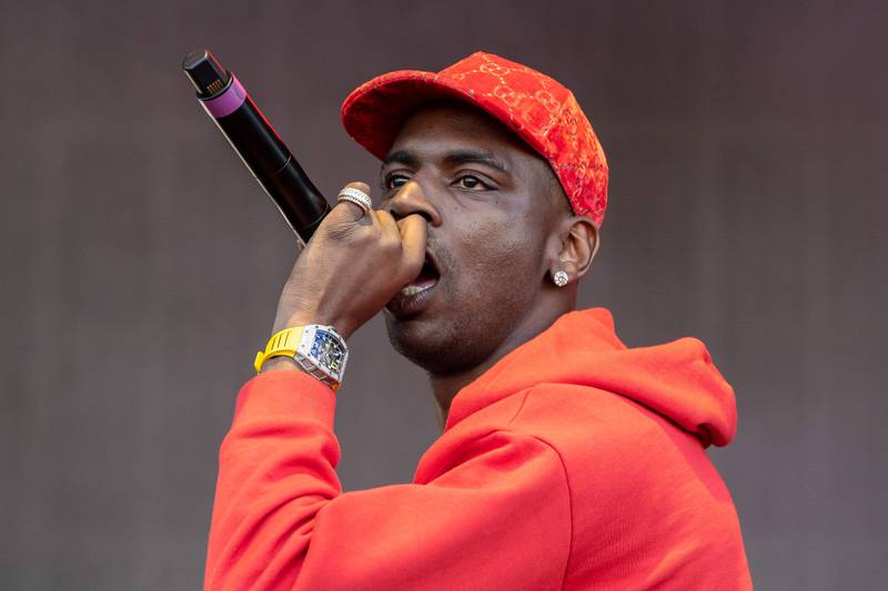 US rapper Young Dolph visited the UAE in 2019. AFP