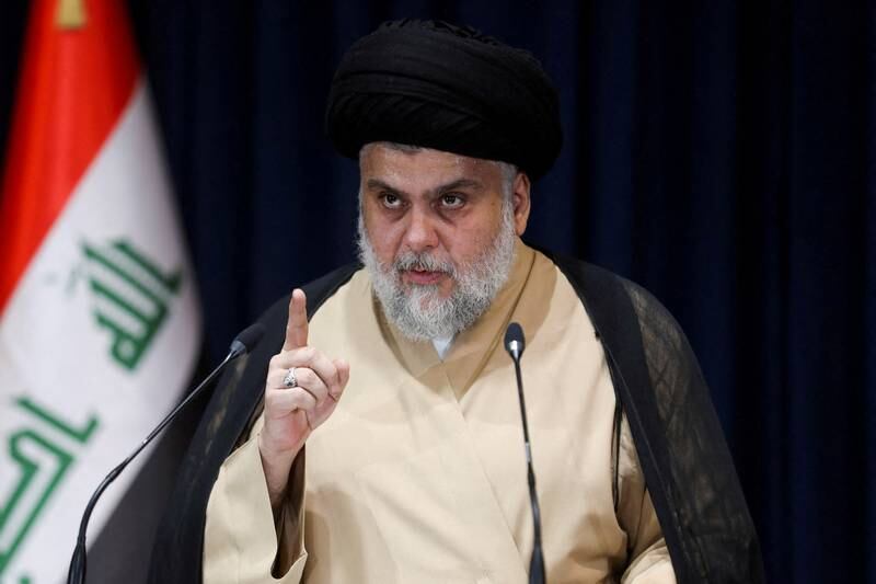 Iraqi Shiite cleric Moqtada Al Sadr's bloc holds sway in parliament. Reuters
