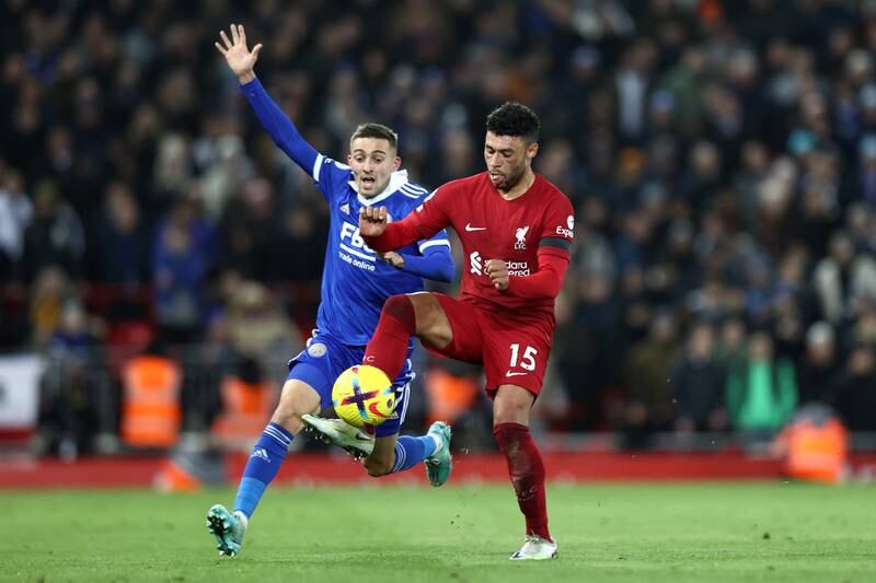 Timothy Castagne 5 - Presented too much space to Liverpool’s left-backs and was sometimes slow to close down the cross. Getty Images
