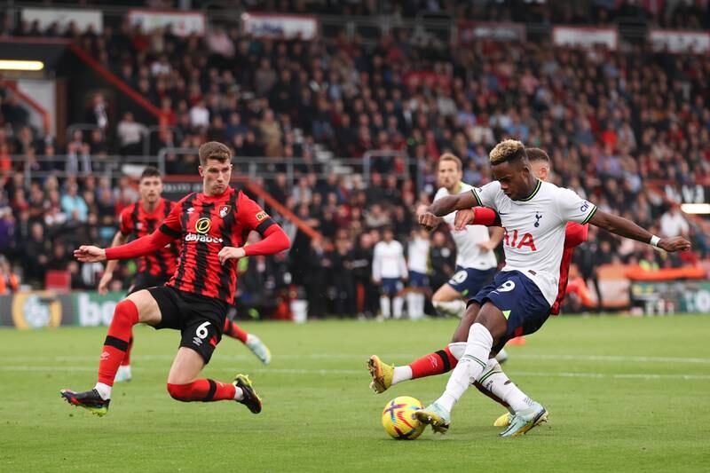 LB: Ryan Sessegnon (Tottenham Hotspur). Both of Bournemouth’s goals came down his side, so from a defensive viewpoint it doesn’t look great. But it was Sessegnon’s superb goal that sparked Tottenham’s fightback to win 3-2 at the Vitality Stadium. Getty