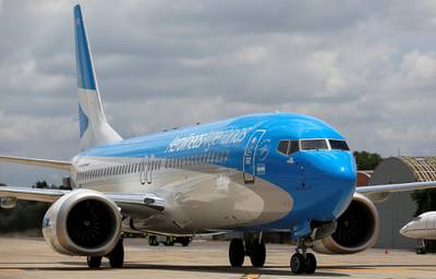 Aerolineas Argentinas has temporarily suspended operations of its five Max 8 aircraft. Reuters
