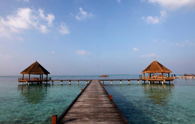 Island tourist destinations such as the Maldives are vulnerable to the effects of global warming. Reuters