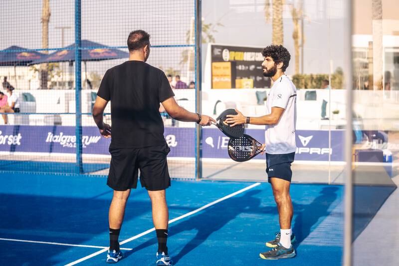 Seif Abu Senna says there are more than 250 padel courts in Egypt, which signifies how fast the sport is growing there.