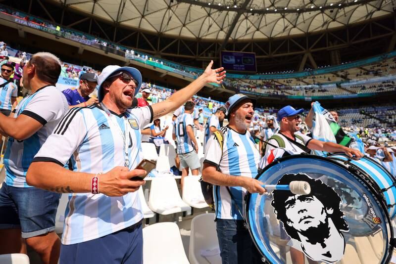 South American fans drum up for support for their side as they kick off their bid for World Cup glory. Photo: Getty Images

