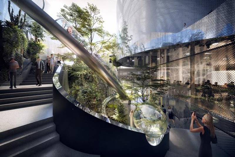 Luxembourg's pavilion at Expo 2020 Dubai will feature a giant slide. Courtesy: Luxembourg pavilion at Expo 2020 Dubai