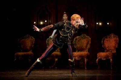 Steven McRae as Prince Rudolf in The Royal Ballet's production of 'Mayerling'. Courtesy Marquee TV