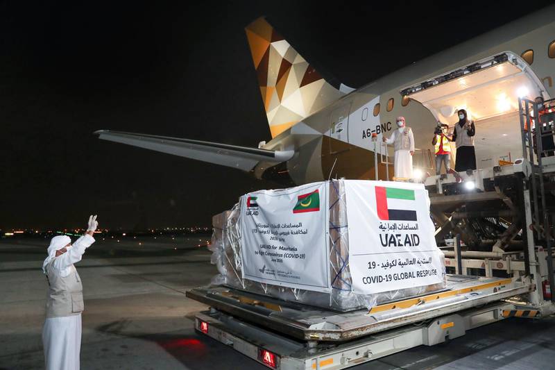The UAE delivered 18 tonnes of food and medical aid to Mauritania as part of its ongoing campaign to support global efforts to combat Covid-19. Wam