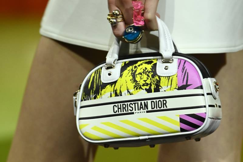 Accessories from Dior's spring/summer 2022 show. Getty Images