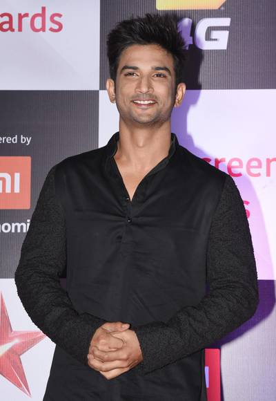Sushant Singh Rajput poses for a picture as he attends the Star Screen Awards ceremony in Mumbai on December 16, 2018. AFP