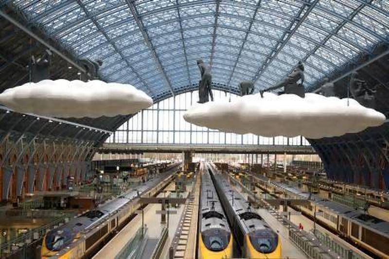 the French border post at London’s St Pancras railway station stopped a group of travellers on a skiing trip to Switzerland. In a social media post, the train company warned that a ski holiday was not “essential travel”. Courtesy Lucy Orta