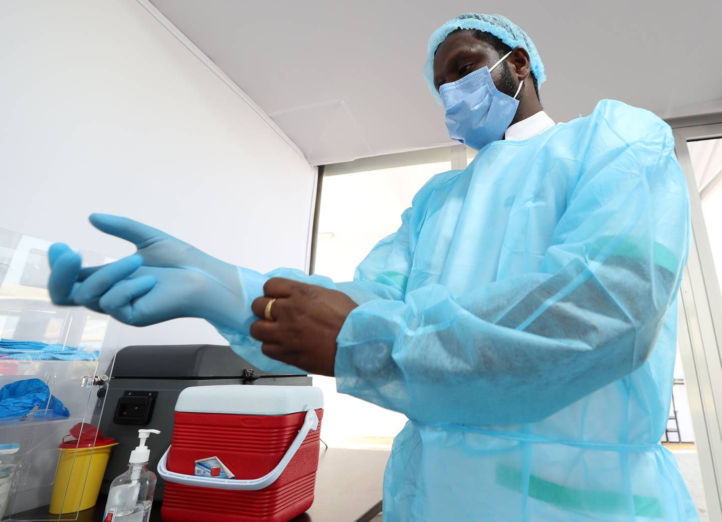The UAE's public and private medical sectors were well equipped to handle the coronavirus pandemic after years of investment. Chris Whiteoak / The National