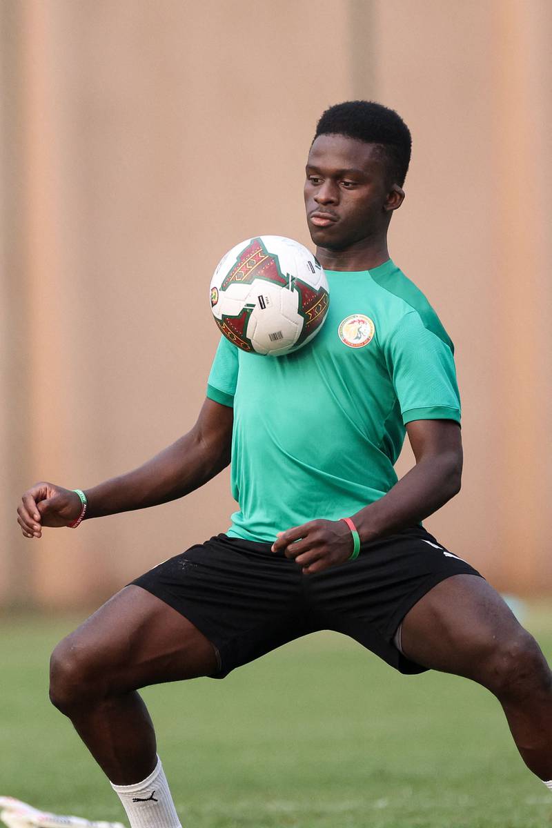 Senegal forward Bamba Dieng. AFP