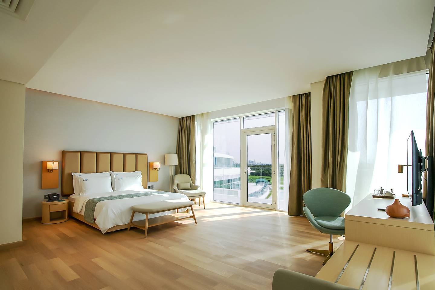 Rooms at Zoya Health & Wellbeing Resort are spacious and come with views of the surrounding nature. Photo: Zoya