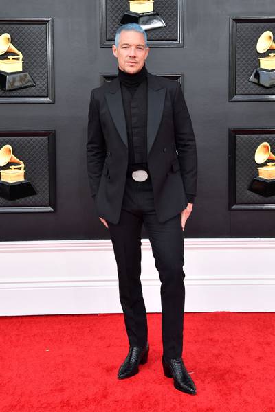 BTS wore Louis Vuitton @ 2022 Grammy Awards