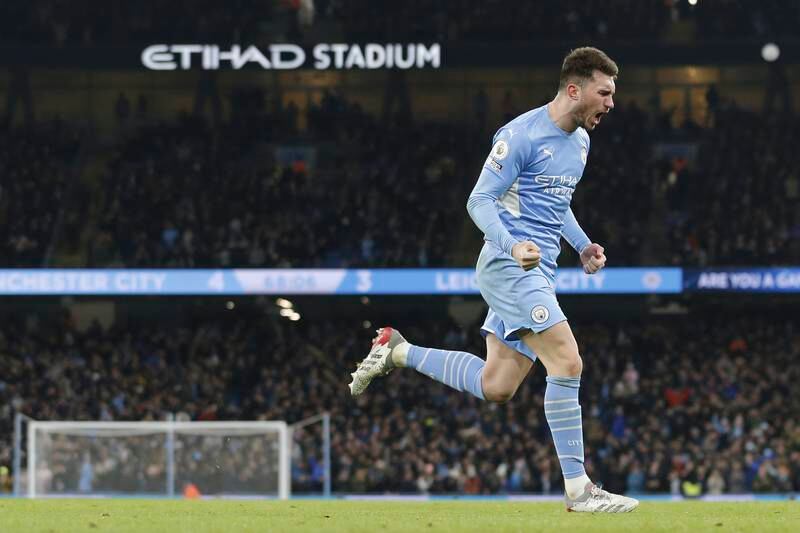Aymeric Laporte – 7. Marshalled his defence well to help limit Chelsea to just one shot on target. Produced a point-blank block on Werner soon after De Bruyne’s goal. EPA