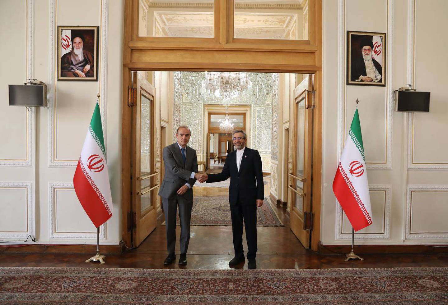 EU diplomat Enrique Mora visited Iran on May 11, 2022. EPA