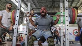 Taking the strain: weightlifting championship in Gaza - in pictures
