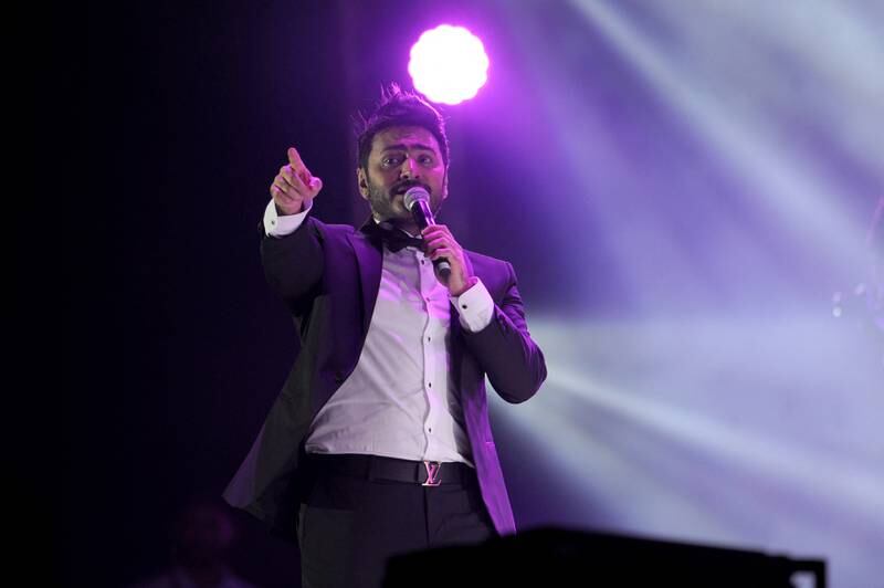 Egyptian pop sensation Tamer Hosny's song 'Smile' with Shaggy was uninspired at best. AFP