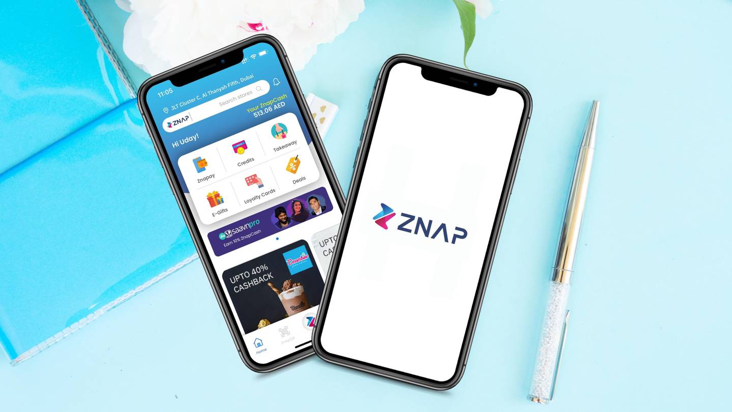 Znap offers, among others, cashback of up to 50 per cent, bill payments, sending e-gifts and takeaway food orders. Photo: Znap