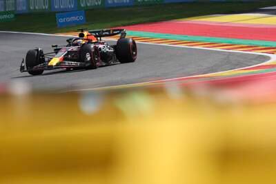 Red Bull driver Max Verstappen extended his championship lead to 125 points. AP