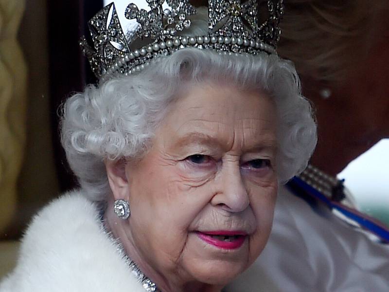 Queen Elizabeth II in the George IV State Diadem crown in 2019. An image of the monarch wearing the crown soon after acceding the throne features on the cover of 'British Vogue'. Getty Images