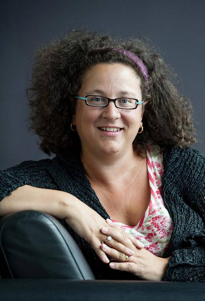 Crime writer Sophie Hannah, who has revived Agatha Christie's famed detective Hercule Poirot. HarperCollins / AP Photo.