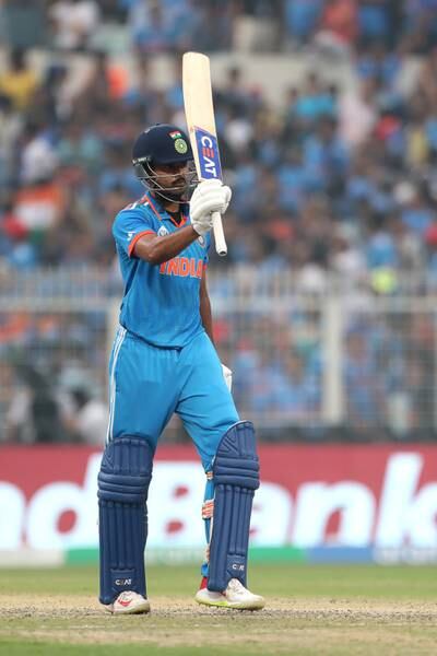 Shreyas Iyer scored a timely fifty. Getty Images