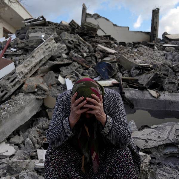 Syrians in a Turkish earthquake emergency camp feel the pain of losing homes again