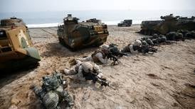 South Korea and US begin biggest joint military drills in years amid threat from North
