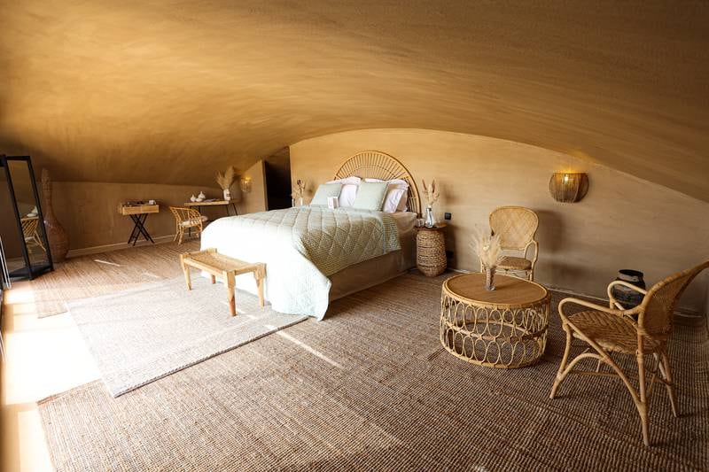 The cosy interiors of The Nest by Sonara. Photo: The Nest by Sonara